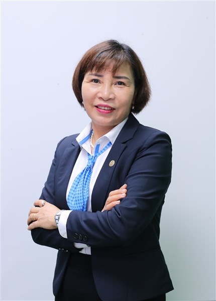 Bà  Vũ Thị Mùi  Trưởng Ban Kinh doanh Thành Phố 2